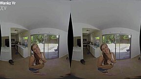 horny babysitter carolina sweets gives vr bonus cock ride 😈🍆💦