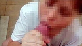 Redhead Teen Catches Cousin Jerking in Shower and Helps Bareback