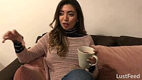 Homemade sextape of adorable mexican girlfriend frida sante fucking?