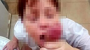 Redhead Teen Catches Cousin Jerking in Shower and Helps Bareback