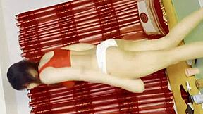 Homemade couple sex tape ends in her loud wet pussy orgasm facial