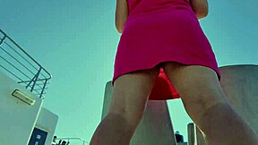 Stepmom flashes huge tits publicly recalls steplson beach vacation