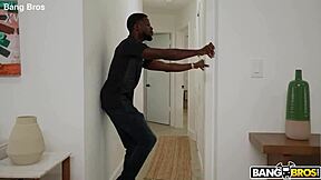 brunette rides bbc cowgirl then missionary creampie finish