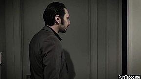 Rich Pervert Fucks Petite Blonde Babysitter's Tight Teen Pussy