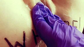 asmr slut gropes her dripping wet pussy to intense orgasm in close up