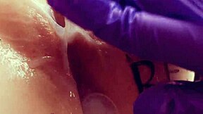 asmr slut gropes her dripping wet pussy to intense orgasm in close up