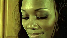 nyomi banxxx deepthroats and rides black monster cock outdoors