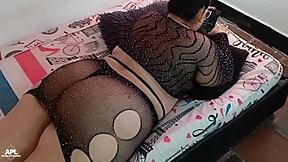 Stepmom Slut Waits With Big Ass Tease Then Sucks Cock - Part 1