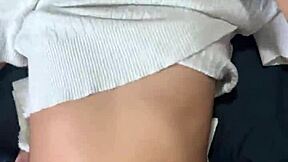 stunning 18yo thai beauty screams as huge white cock pounds her tight pussy to creampie