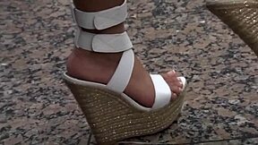 i love her sexy petite legs heels and asian feet