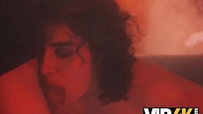 gorgeous italian teen fucks her old guardian in all holes