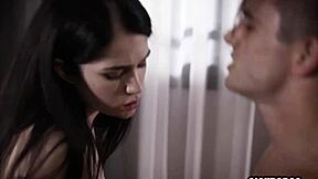 small tits babe nice ass joins milf teen 3some blowjob passion