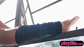 petite ebony milf dances rips clothes flaunts nude chocolaty body class