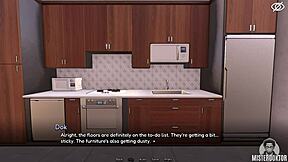 bunkered horny femboy petite shemale cums hard roleplay wet tits!