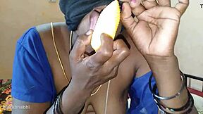 bangladeshi aunt pulls hairy pussy craving hard creampie fuck