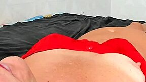 i gulp mature milf's huge muscular cum load after deepthroat blowjob