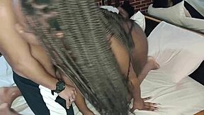 Almost Caught By Husband Sucking Neighbor's Huge Cock