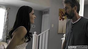 spank your ass hard punishment time stepdad tells stepsdaughter