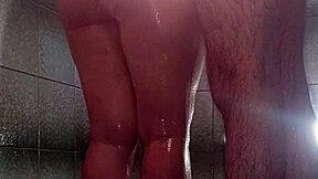 forcing stepdaughter shower turns her stroking my cock begging hard fuck humiliation pov
