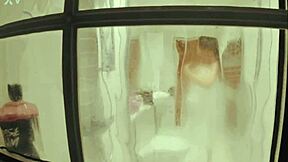 watching plump neighbor shower gets me dripping wet