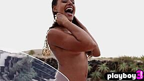 Perfect Ass Black Teen Agatha Poses Outdoor Booty Tease