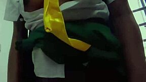 uniformed student trades tight pussy for cash with two eager teachers