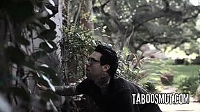 Petite Blonde Teen Roughly Fucked By Pervy Neighbor!