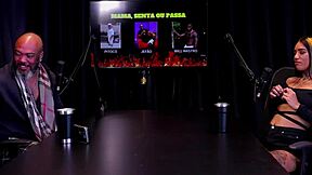 Nick Niquita Morena Strips Teasing Tits Sheer Red Choice