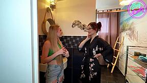 two skinny german teens emily & micky muffin real ffm 3some 🔥🍑💦