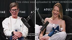 Kenna James freaks as it crawls her neck mid-sex with Bree Mills