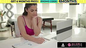 Steamy 69 Pussy Licking Fest With Valentina Nappi And Avi Love!