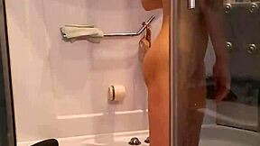SPY On GIRL SHOWERING Then HARD FUCK Her