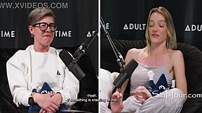 Kenna James freaks as it crawls her neck mid-sex with Bree Mills