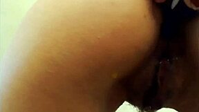 Romanian slut Sandra Ruby's deep anal fisting gape