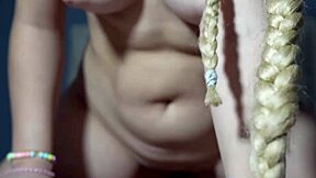 Obsessed Horny Stepdaughter Craves Stepdad's Huge Cock Obsession