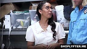 claire black, nerd thief, ready for officer mclane's deep cavity search?