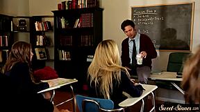 whoa teen babe rides stepbro's cock cowgirl style so erotic 🔥😈 small tits bouncin'!