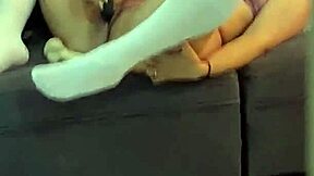 i caught my nympho friend masturbating then fucked her doggystyle cowgirl cum covered!