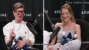 Kenna James freaks as it crawls her neck mid-sex with Bree Mills