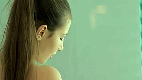 Pretty Teen Fingers Wet Pussy with Dildo Solo