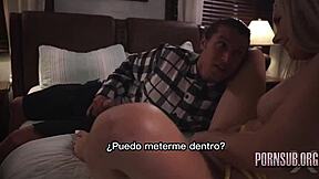 Petite latina milf mother-in-law seduces with big ass tits creampie