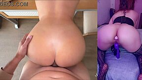 Busty Horny Morena Gets Fucked Hard In Interview!