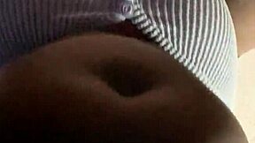 she queefs creamy farts from her pretty hairy ebony pussy close up