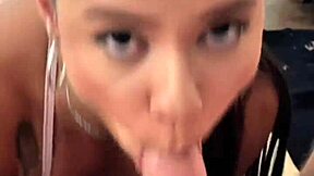 Petite Latina Teen Sloppy Deepthroat Rimjob Ends with Cum in Mouth!