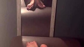 College Slut's Epic Sloppy Blowjob in Bedroom