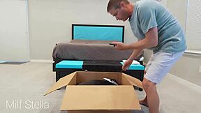 Unboxing AI Sex Robot Sexbot Stella E09 Milf Stella's Curvy Pussy Creampie Fuck