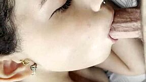 I Was Stunned! Neighbor Shoved Dick In My Mouth And Exploded Cum On Face