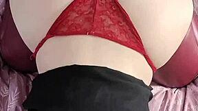 she sucked my cock then shook her huge juicy ass on phone video