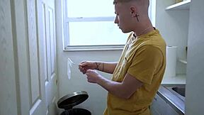 stepson catches cheating stepmom milf big tits shaved pussy tattoo hardcore fucking young old taboo not son