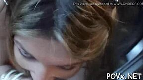 Petite 18 Yo Teen Slut Sucks and Fucks Huge Cock Hardcore